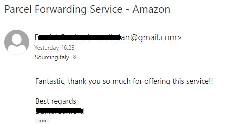 Shipping Address Amazon Italy 507 Shipping Address Amazon Italy 507